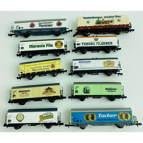 2148 - 10x N Gauge Loose Wagons - See Picture  P&P Group 1 (£14+VAT for the first lot and £1+VAT for subseq... 