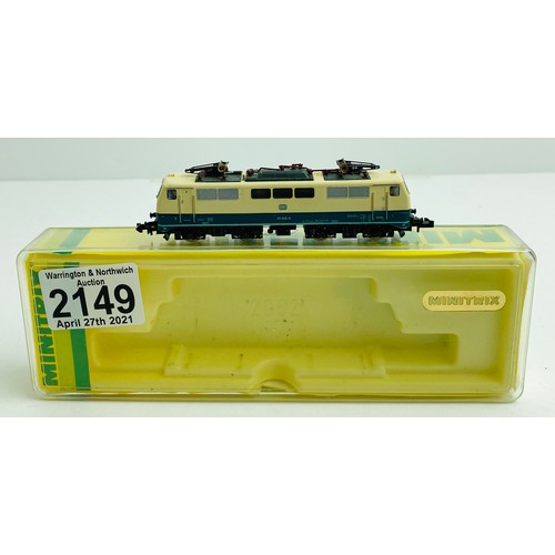 2149 - Minitrix 12062 N Gauge Loco  P&P Group 1 (£14+VAT for the first lot and £1+VAT for subsequent lots)