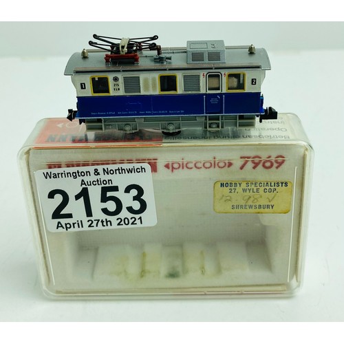 2153 - Fleischmann 7969 N Gauge Loco  P&P Group 1 (£14+VAT for the first lot and £1+VAT for subsequent lots... 