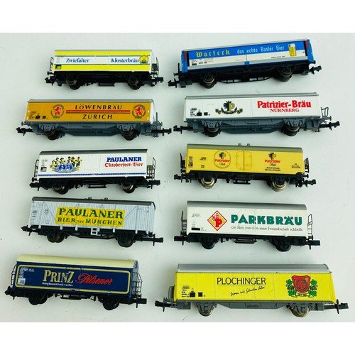 2183 - 10x N Gauge Loose Wagons - See Picture  P&P Group 1 (£14+VAT for the first lot and £1+VAT for subseq... 