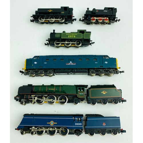 2191 - 6x Assorted N Gauge Locomotives- See Picture  P&P Group 1 (£14+VAT for the first lot and £1+VAT for ... 