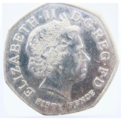 3262 - 2009 UK Kew Gardens 50p coin, circulated but good order. P&P Group 1 (£14+VAT for the first lot and ... 