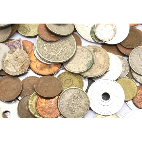 3264 - Large collection of predominantly UK coinage, with other World and European coins. P&P Group 1 (£14+... 