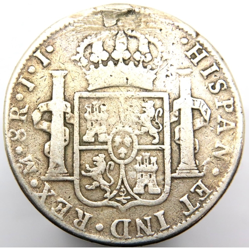 3270 - 1817 Spanish silver 8 reales of Fernando VII. P&P Group 1 (£14+VAT for the first lot and £1+VAT for ... 