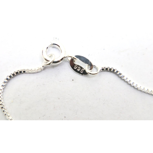 83 - Boxed silver necklace set, necklace L: 40 cm, 3.3g. P&P Group 1 (£14+VAT for the first lot and £1+VA... 