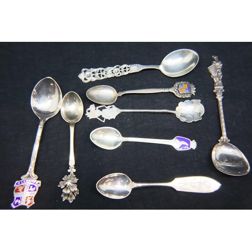 167 - Eight hallmarked silver spoons, combined 90g. P&P Group 1 (£14+VAT for the first lot and £1+VAT for ... 