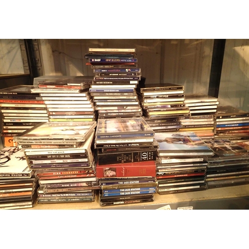 1147 - Shelf of mixed music cds. Not available for in-house P&P, contact Paul O'Hea at Mailboxes on 01925 6... 