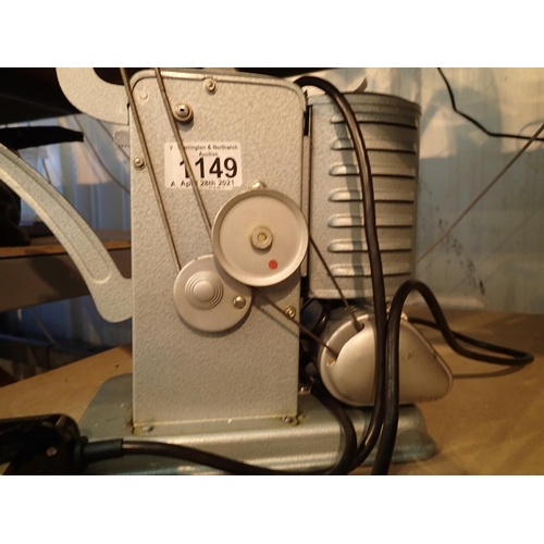 1149 - Vintage Noris cine projector. Not available for in-house P&P, contact Paul O'Hea at Mailboxes on 019... 