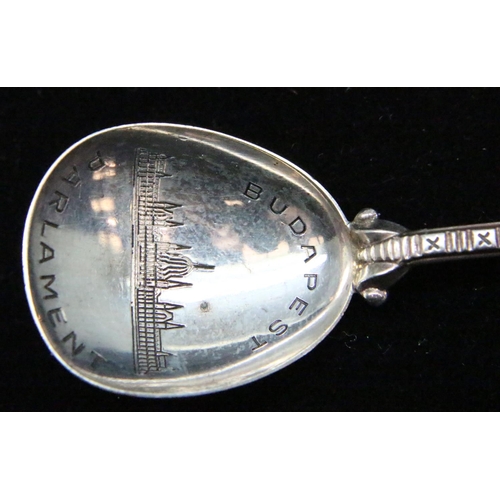 167 - Eight hallmarked silver spoons, combined 90g. P&P Group 1 (£14+VAT for the first lot and £1+VAT for ... 