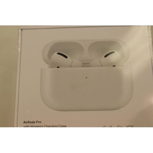 189A - Apple AirPods Pro new and sealed serial no. GXCCR6T5LKKT. ( in cabinet ). P&P Group 1 (£14+VAT for t... 