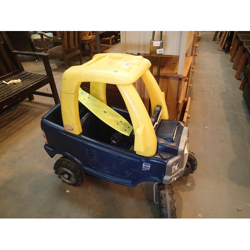 1455 - Childs little tikes push along wagon. Not available for in-house P&P, contact Paul O'Hea at Mailboxe... 