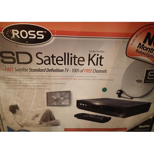 1564 - Ross boxed SD satellite kit. Not available for in-house P&P, contact Paul O'Hea at Mailboxes on 0192... 