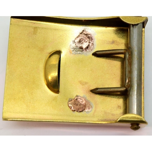 3106 - German WWII re-enactment NSFK steel belt buckle. P&P Group 1 (£14+VAT for the first lot and £1+VAT f... 