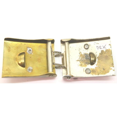 3109 - Bavarian and German WWI aged replica buckles for DRK and Army. P&P Group 1 (£14+VAT for the first lo... 