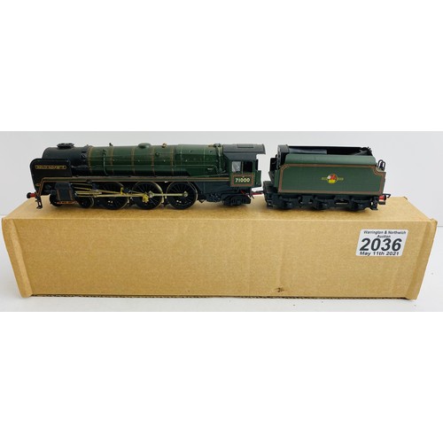 2036 - DJH 4mm OO Gauge 'Duke of Gloucester' - Built & Painted to a High Standard P&P Group 1 (£14+VAT for ... 