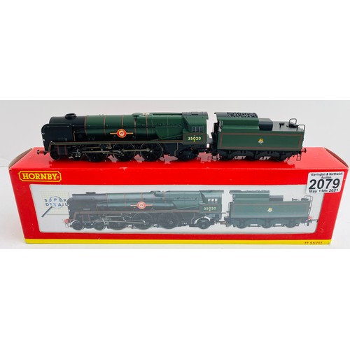 2079 - Hornby R2204 'Bibby Line' Merchant Navy - Loco as New - Boxed P&P Group 1 (£14+VAT for the first lot... 