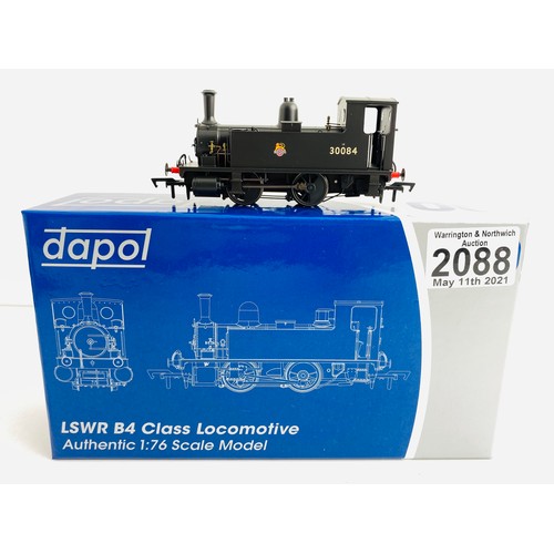 2088 - Dapol 4S-018-011 B4 0-4-0T BR 30084 'New Ex Shop Stock'  P&P Group 1 (£14+VAT for the first lot and ... 