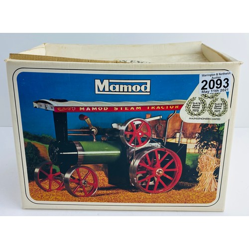 2093 - Mamod Steam Tractor (1970's Issue) - Appears to have been displayed, but not steamed. With Accessori... 