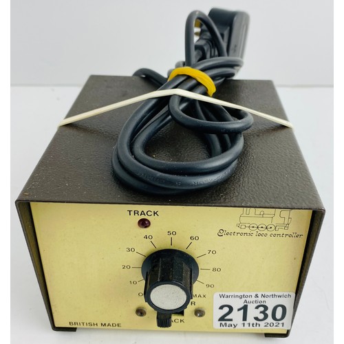 2130 - Gaugemaster Series 100 Cased Single Track Controller / Transformer (unboxed)   P&P Group 1 (£14+VAT ... 