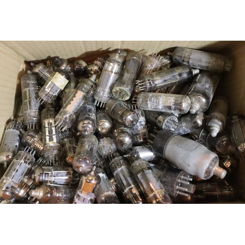 1474 - Large quantity of assorted radio and TV valves to include a Golden Dragon KT66. Not available for in... 