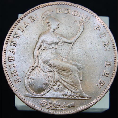 3005 - 1854 - Copper Penny of Queen Victoria. P&P Group 1 (£14+VAT for the first lot and £1+VAT for subsequ... 