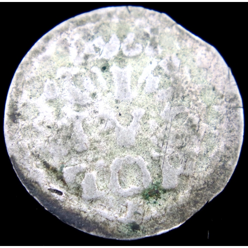 3091 - c1750 - Netherlands Uthrect 1 silver Stuiver. P&P Group 1 (£14+VAT for the first lot and £1+VAT for ... 