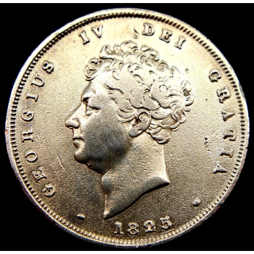 3096 - 1825 - Silver Shilling of George IV. P&P Group 1 (£14+VAT for the first lot and £1+VAT for subsequen... 