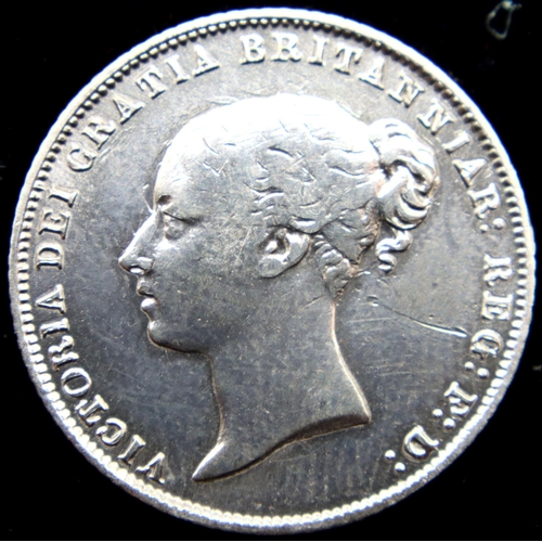 3099 - 1864 - Silver Sixpence of Queen Victoria. P&P Group 1 (£14+VAT for the first lot and £1+VAT for subs... 