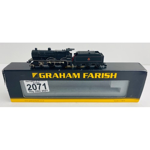 2071 - Graham Farish N Gauge 4-4-0 40938 Locomotive Boxed (tender top loose, wrong box)  - P&P Group 1 (£14... 