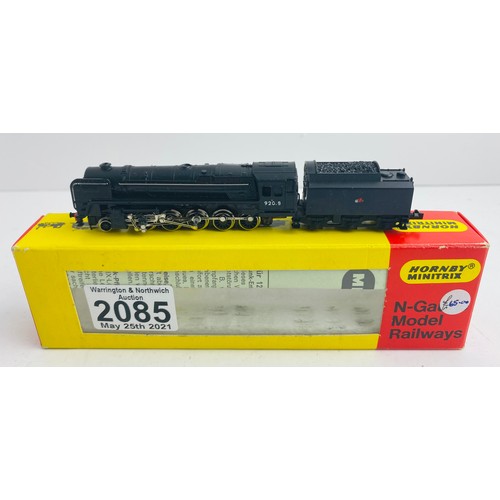 2085 - Minitrix N Gauge 9F Locomotive Boxed  - P&P Group 1 (£14+VAT for the first lot and £1+VAT for subseq... 