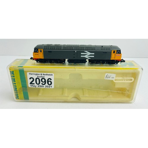 2096 - Minitrix N Gauge BR Class 47 378 Locomotive Boxed  - P&P Group 1 (£14+VAT for the first lot and £1+V... 