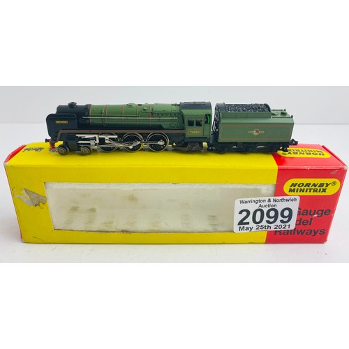 2099 - Minitrix N Gauge Britannia Locomotive Boxed  - P&P Group 1 (£14+VAT for the first lot and £1+VAT for... 