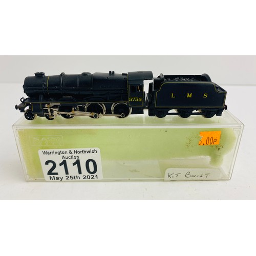 2110 - Kit Built N Gauge 'Comet' 5735 Locomotive Boxed  - P&P Group 1 (£14+VAT for the first lot and £1+VAT... 