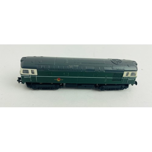 2116 - Graham Farish N Gauge BR Green Diesel Locomotive Unboxed  - P&P Group 1 (£14+VAT for the first lot a... 