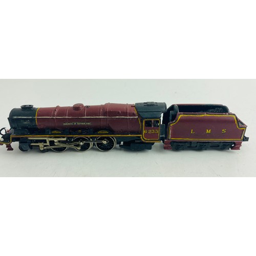 2118 - Kit Built N Gauge Duchess of Sutherland Locomotive Unboxed  - P&P Group 1 (£14+VAT for the first lot... 