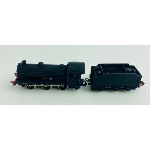 2120 - Kit Built N Gauge Black 0-6-0 Locomotive Unboxed  - P&P Group 1 (£14+VAT for the first lot and £1+VA... 