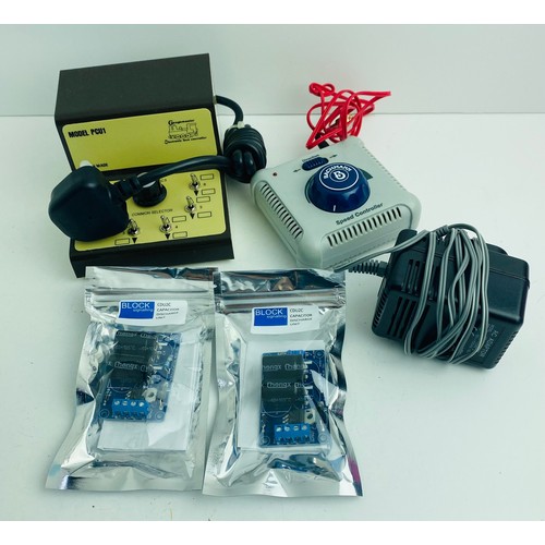 2148 - Gaugemaster PCU1, 2x CDU's & 1x Bachmann Controller/Transformer Unboxed  - P&P Group 1 (£14+VAT for ... 