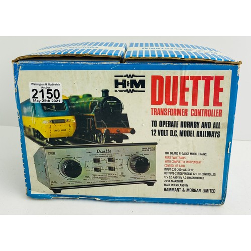 2150 - HM Duette Controller Boxed  - P&P Group 1 (£14+VAT for the first lot and £1+VAT for subsequent lots)