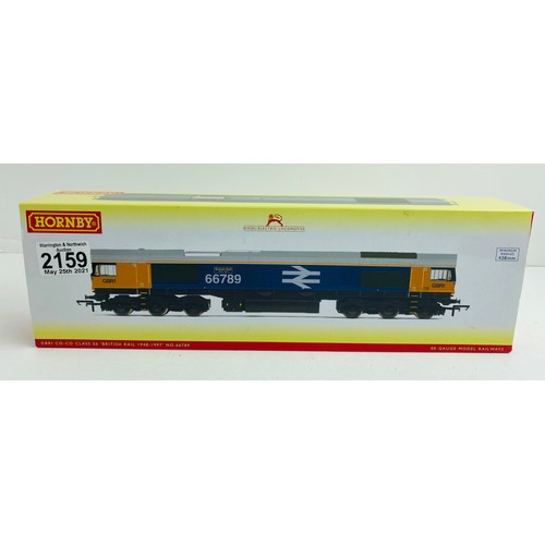 2159 - Hornby OO Gauge R3748 GBRF 'British Rail' 1948-1997 Livery Locomotive Boxed  - P&P Group 1 (£14+VAT ... 