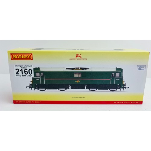 2160 - Hornby OO Gauge BR Green Class 71 Locomotive Boxed  - P&P Group 1 (£14+VAT for the first lot and £1+... 