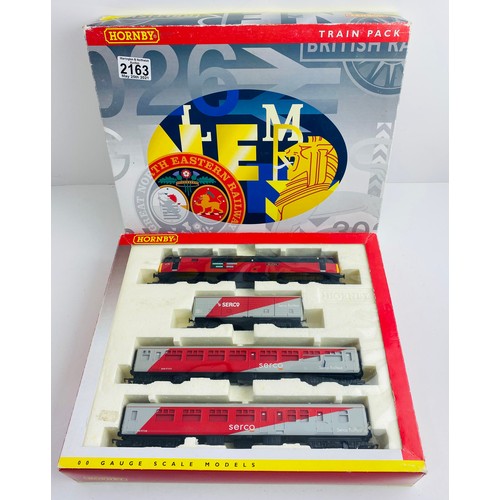 2163 - Hornby OO Gauge 'Serco Rail Test' Train Pack Boxed  - P&P Group 1 (£14+VAT for the first lot and £1+... 