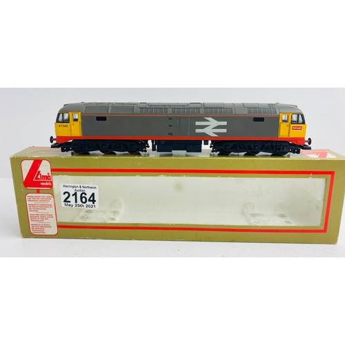 2164 - Lima OO Gauge Class 47 BR Locomotive Boxed  - P&P Group 1 (£14+VAT for the first lot and £1+VAT for ... 