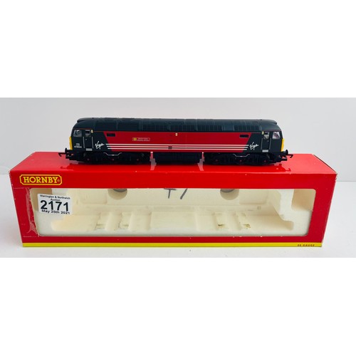 2171 - Hornby OO Gauge Virgin Class 47 854 Locomotive Boxed  - P&P Group 1 (£14+VAT for the first lot and £... 