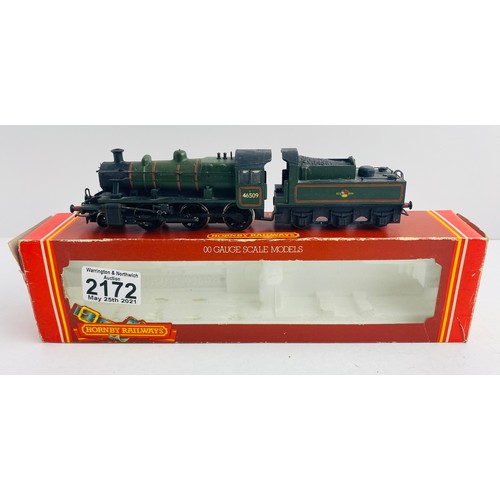 2172 - Hornby OO Gauge Br Green Ivatt Class 2 Locomotive Boxed  - P&P Group 1 (£14+VAT for the first lot an... 