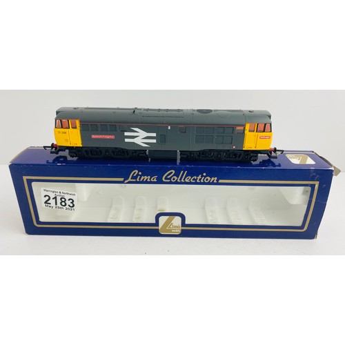 2183 - Lima OO Gauge Class 31 BR Railfreight Locomotive Boxed  (missing handrails)- P&P Group 1 (£14+VAT fo... 