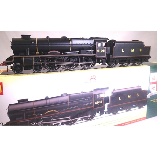 2203 - Hornby R 3517 Royal Scot Class, Seaforth Highlander 6108, LMS Black, The Final Day, limited edition ... 