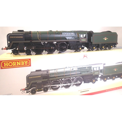 2206 - Hornby R3191 Duke of Gloucester 71000, BR Green, Late Crest in near mint condition, boxed. P&P Group... 