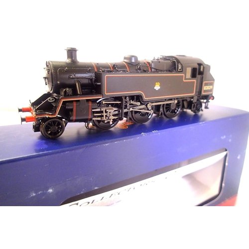 2209 - Bachmann 31-975 Class 3MT, 82029, BR Black, Early Crest in near mint condition (storage makrs to box... 