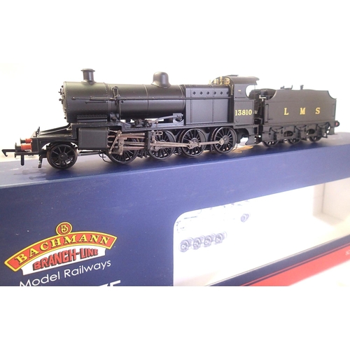 2211 - Bachmann 31-015 class 7F 13810, LMS Black in near mint condition, boxed. P&P Group 1 (£14+VAT for th... 