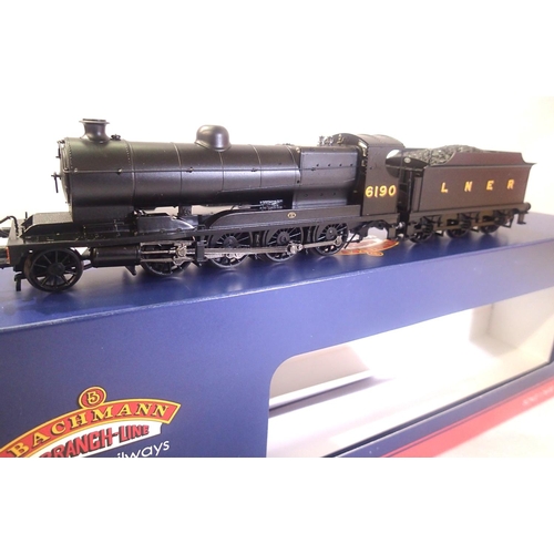 2216 - Bachmann 31-003 Robinson 04, LNER black no 6190, in near mint condition, boxed. P&P Group 1 (£14+VAT... 